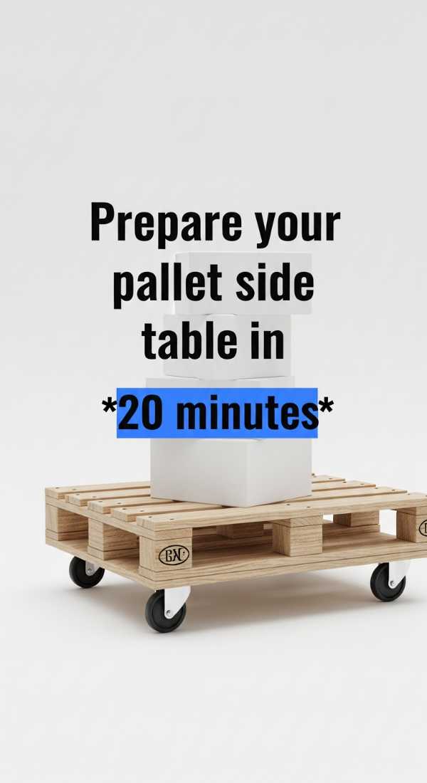 Prepare Your Pallet Side Table In 20 Minutes 6a0326edeced7