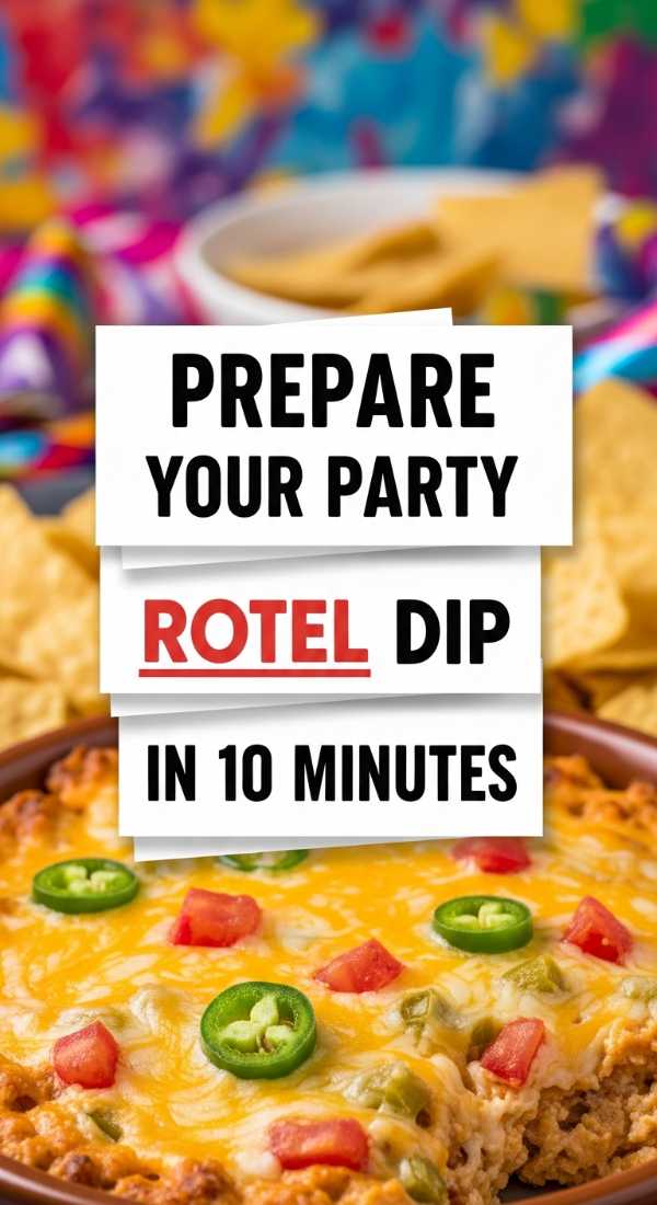 Prepare Your Party Rotel Dip In 10 Minutes 6a06bdd049b14