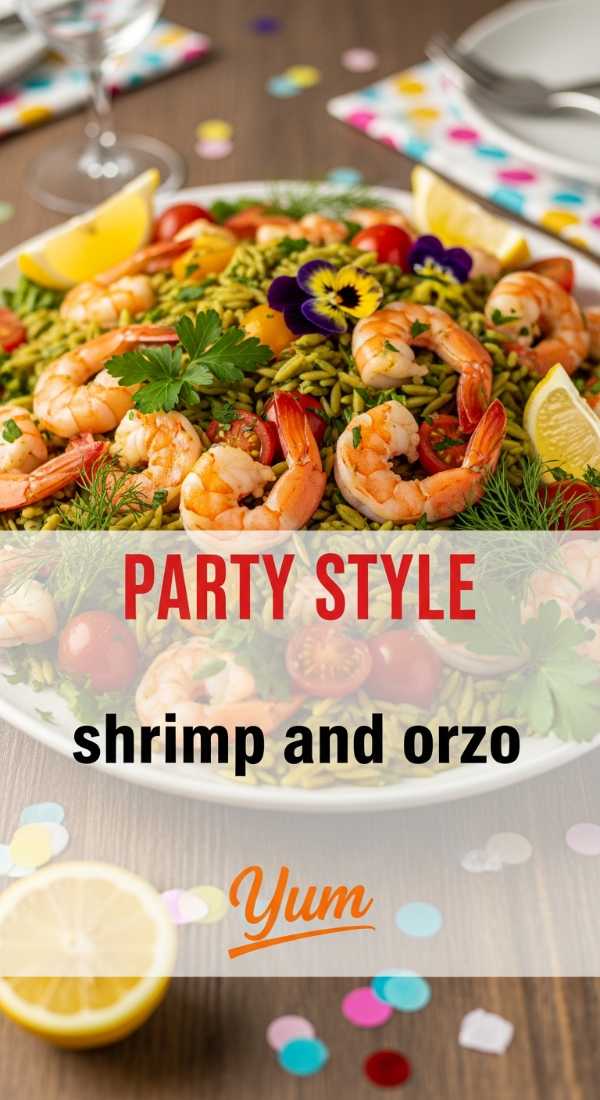 Prepare Your Party Shrimp And Orzo In 30 Minutes 69f860b5bf315