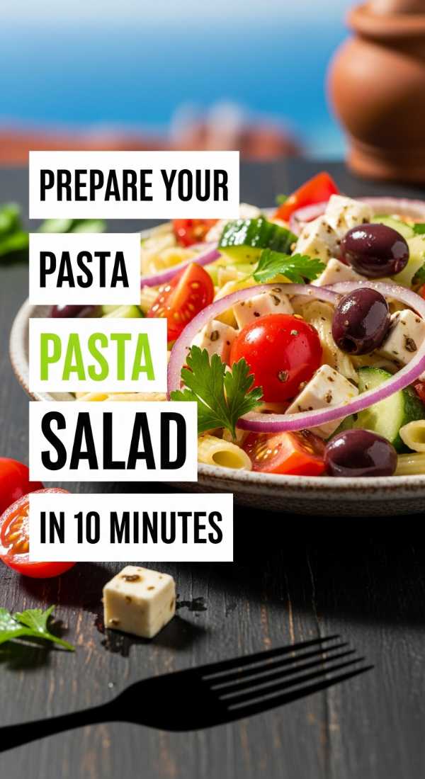 Prepare Your Pasta Salad In 10 Minutes 6a1097c5682e6