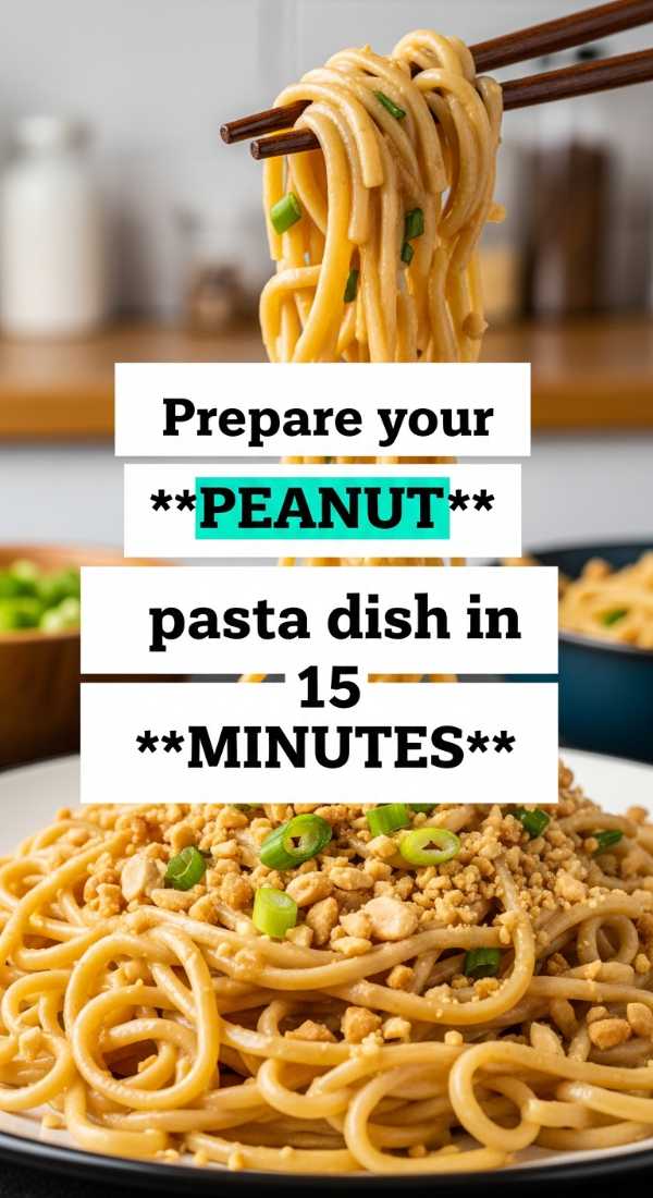 From Bangkok to Bologna: Irresistible Thai Fusion Pasta Masterpieces Prepare Your Peanut Pasta Dish In 15 Minutes 6a10a0a665220