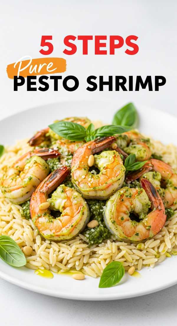 Prepare Your Pesto Shrimp And Orzo In 5 Steps 6a02051a9eb55