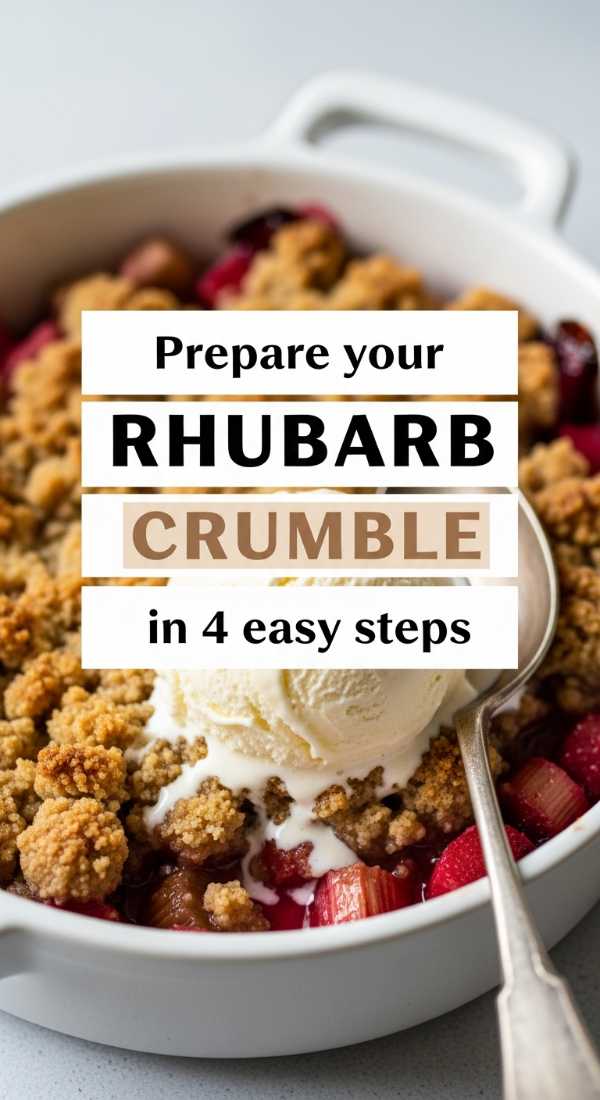 Prepare Your Rhubarb Crumble In 4 Easy Steps 69fd88acdfd11