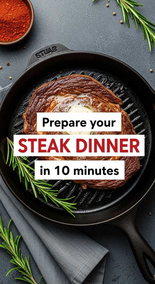 Prepare Your Steak Dinner In 10 Minutes 69f44258f1fdb