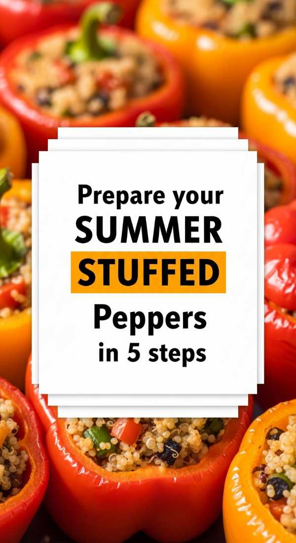 Prepare Your Summer Stuffed Peppers In 5 Steps 69fd8aa33335b