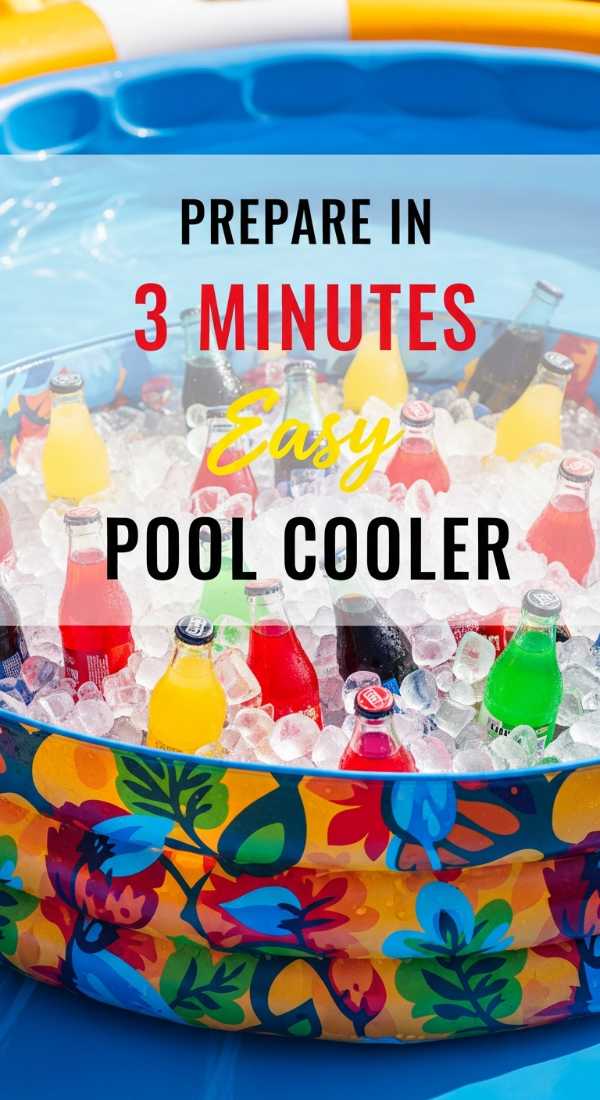 Prepare Your Wedding Pool Cooler In 3 Minutes 69fc2673c7821
