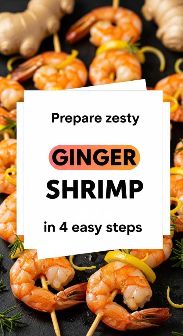 Prepare Zesty Ginger Shrimp In 4 Easy Steps 69fd8a9e22b93