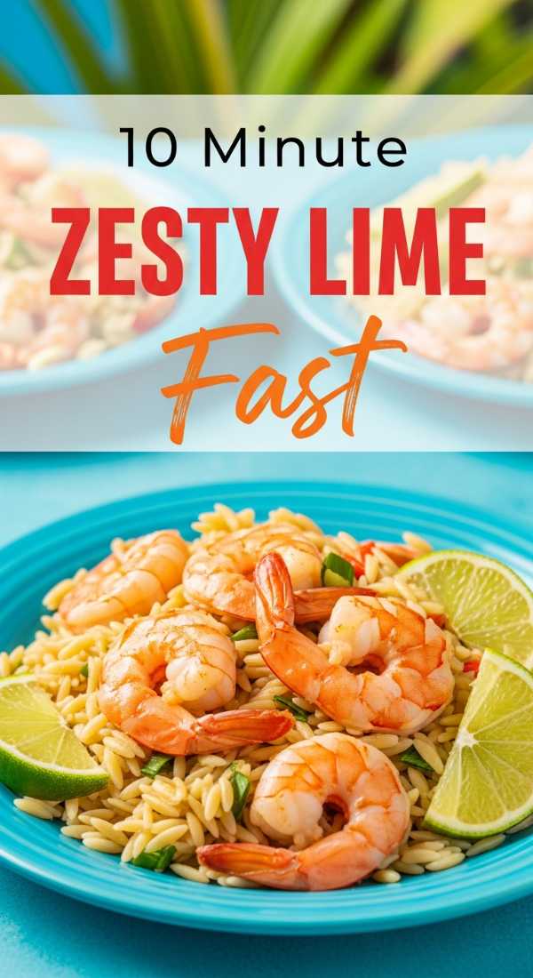 Prepare Zesty Lime Shrimp Orzo In 10 Minutes 69f721fcadb3c