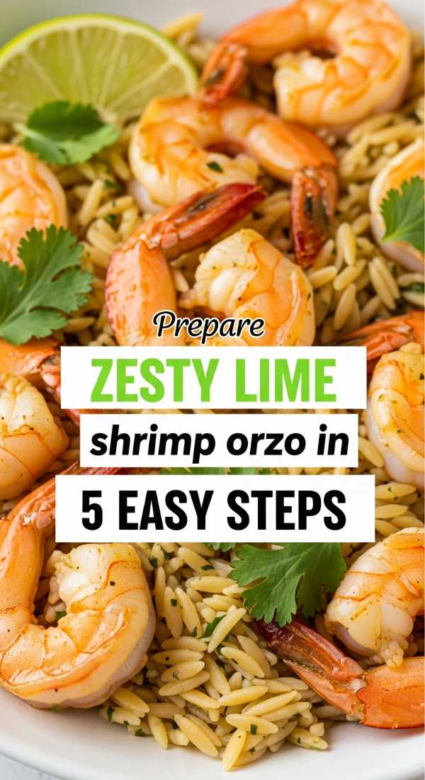 Prepare Zesty Lime Shrimp Orzo In 5 Easy Steps 69fc17521918c
