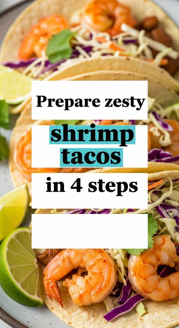Summer on a Plate: Effortless Healthy Recipes for Busy Sunny Days Prepare Zesty Shrimp Tacos In 4 Steps 69f6fe0cd03c9