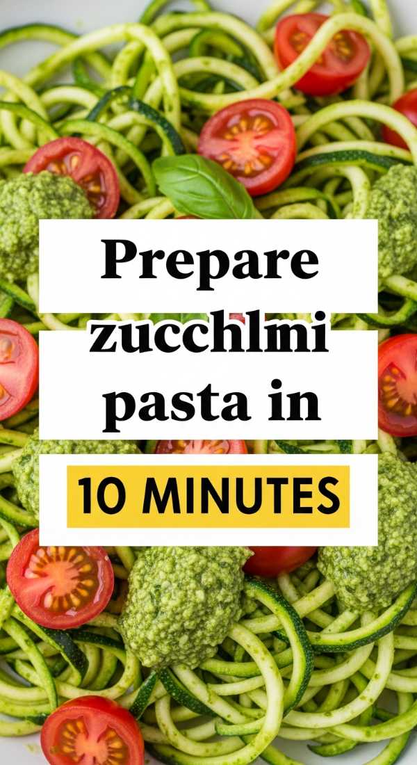 Prepare Zucchini Pasta In 10 Minutes 69f6f4ae1e41b