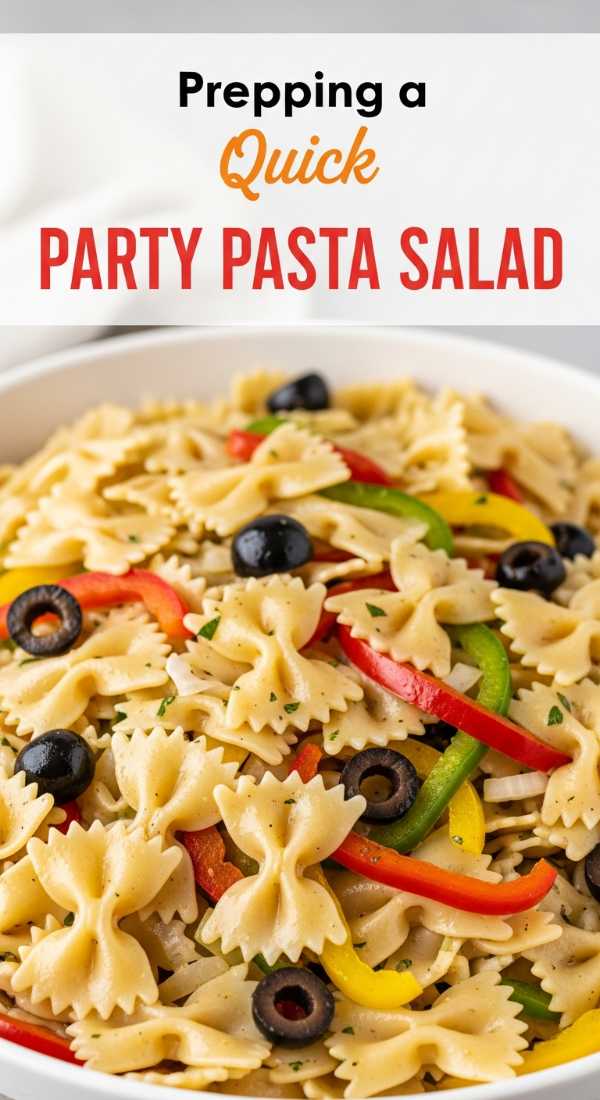 Carb Comfort Meets Garden Fresh: Ultimate Pasta and Salad Pairings Prepping A Party Size Pasta Salad In 6 Quick Steps 6a1499df86006