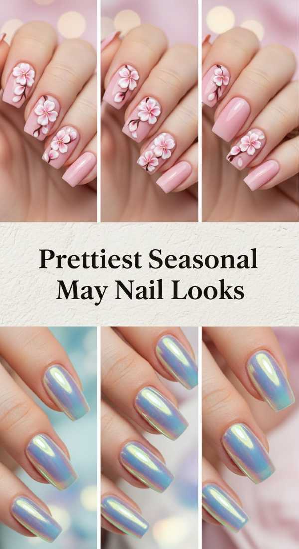 Prettiest Seasonal May Nail Looks 6a134d2a486fa