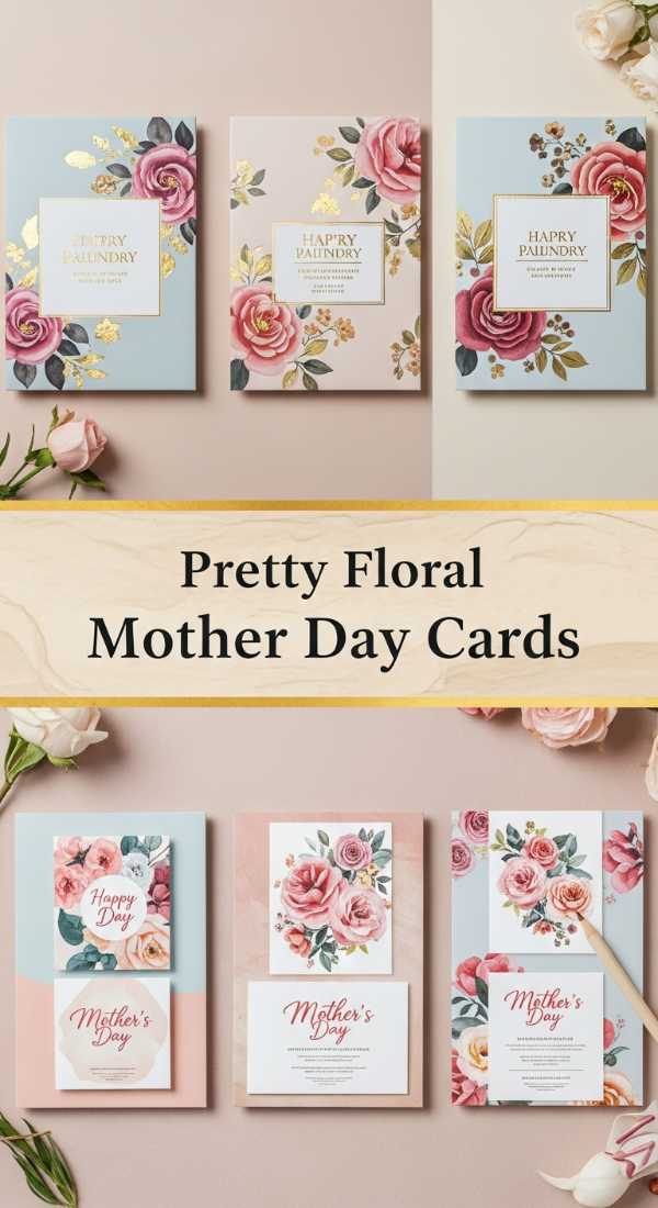 Pretty Floral Mother Day Cards 6a1340aadd5a5