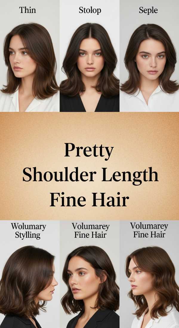 Pretty Shoulder Length Fine Hair 6a08ce65e9d21