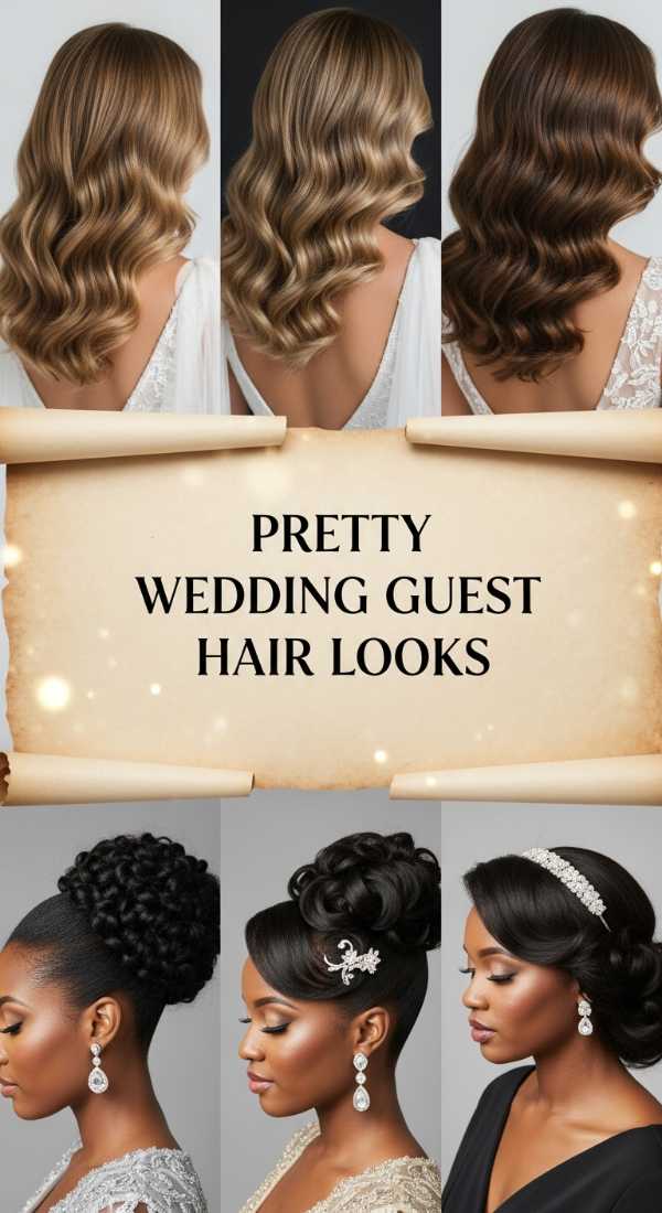 Pretty Wedding Guest Hair Looks 6a142def911c7