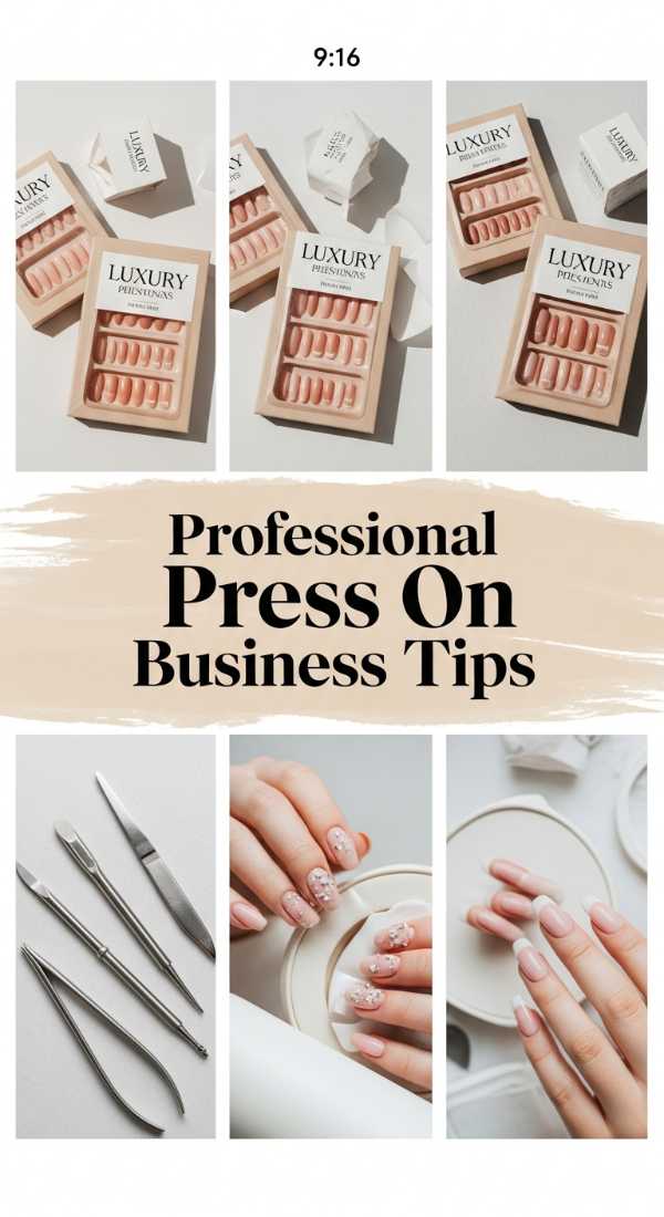 From Basic to Bespoke: A Deep Dive into Designer Press-Ons Professional Press On Business Tips 6a085b8454aff