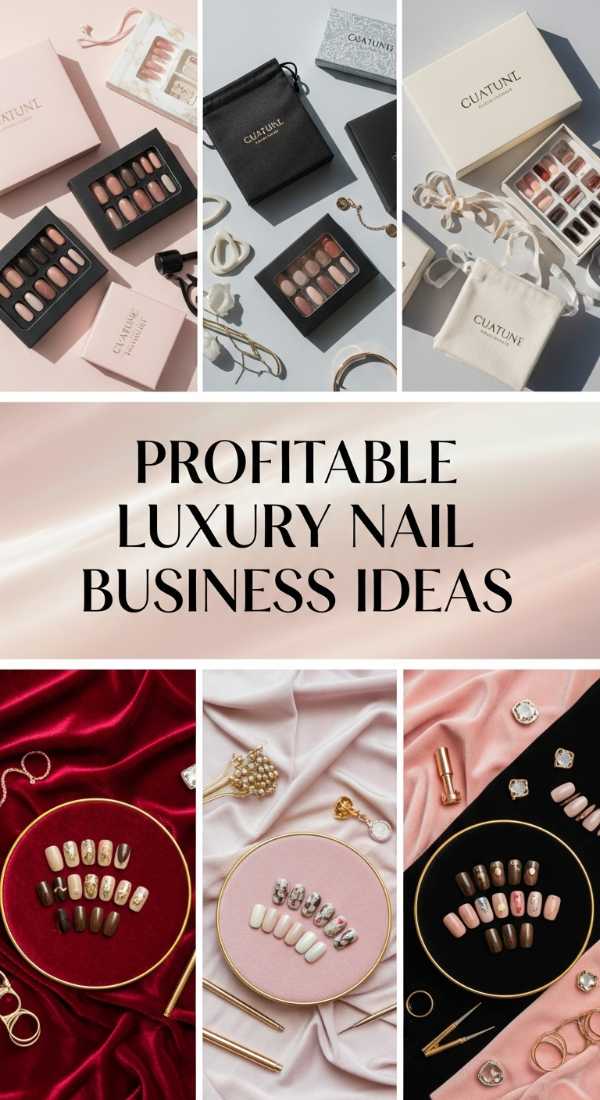Beyond the Salon: Why High-End Press-Ons Are the New Gold Standard Profitable Luxury Nail Business Ideas 6a1347d656db3