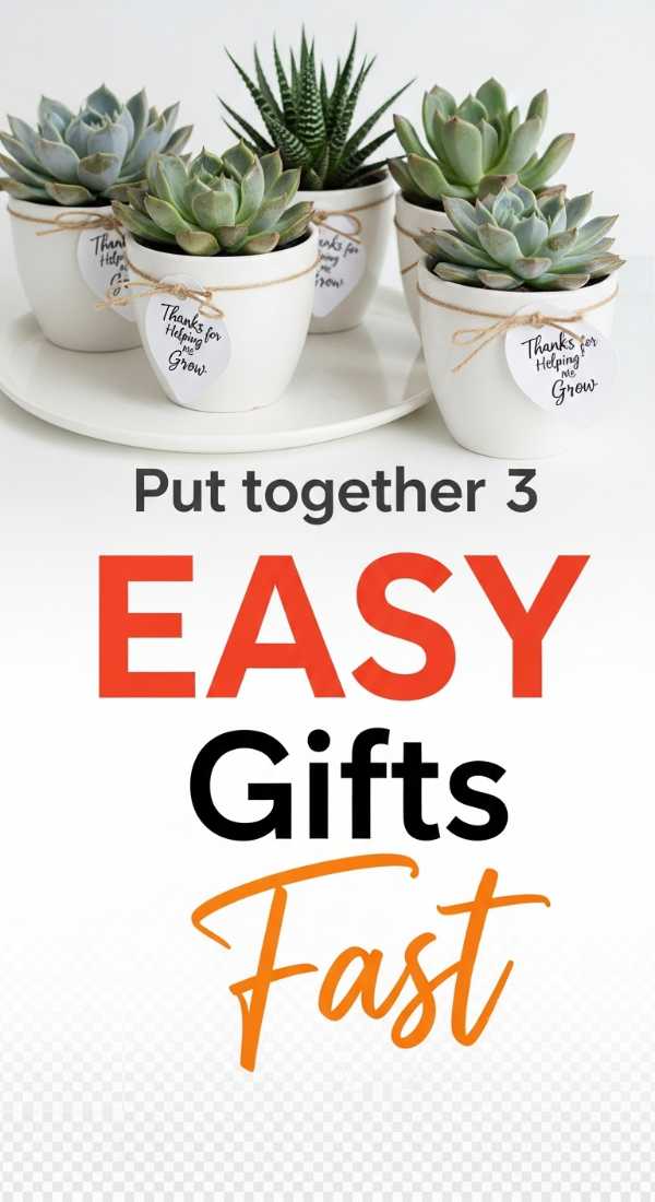 Beyond the Coffee Mug: Creative Teacher Appreciation Gift Ideas Put Together 3 Easy Teacher Gifts In Under 10 Minutes 6a0dbfc0a6c1f