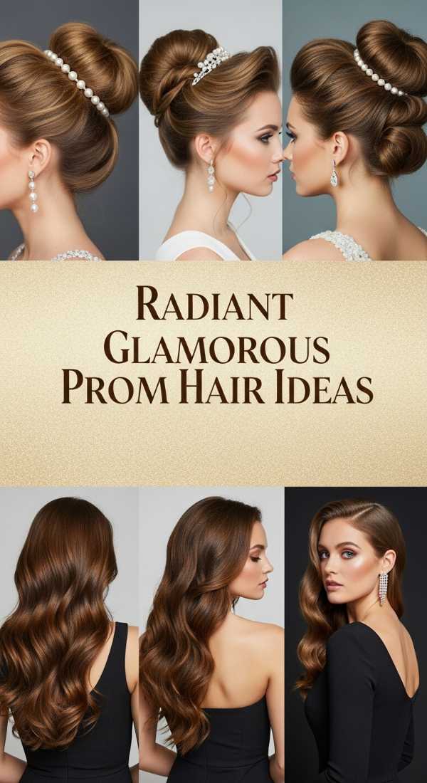 The Ultimate Guide to Dreamy Prom Hair: Elegant Styles for Every Length Radiant Glamorous Prom Hair Ideas 6a0375fde0271