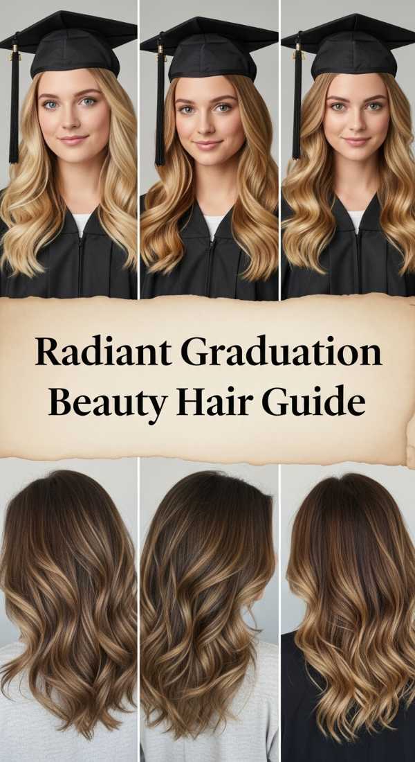 Tassel-Worthy Tresses: The Ultimate Guide to Luxe Graduation Hair Radiant Graduation Beauty Hair Guide 6a08cb8883969
