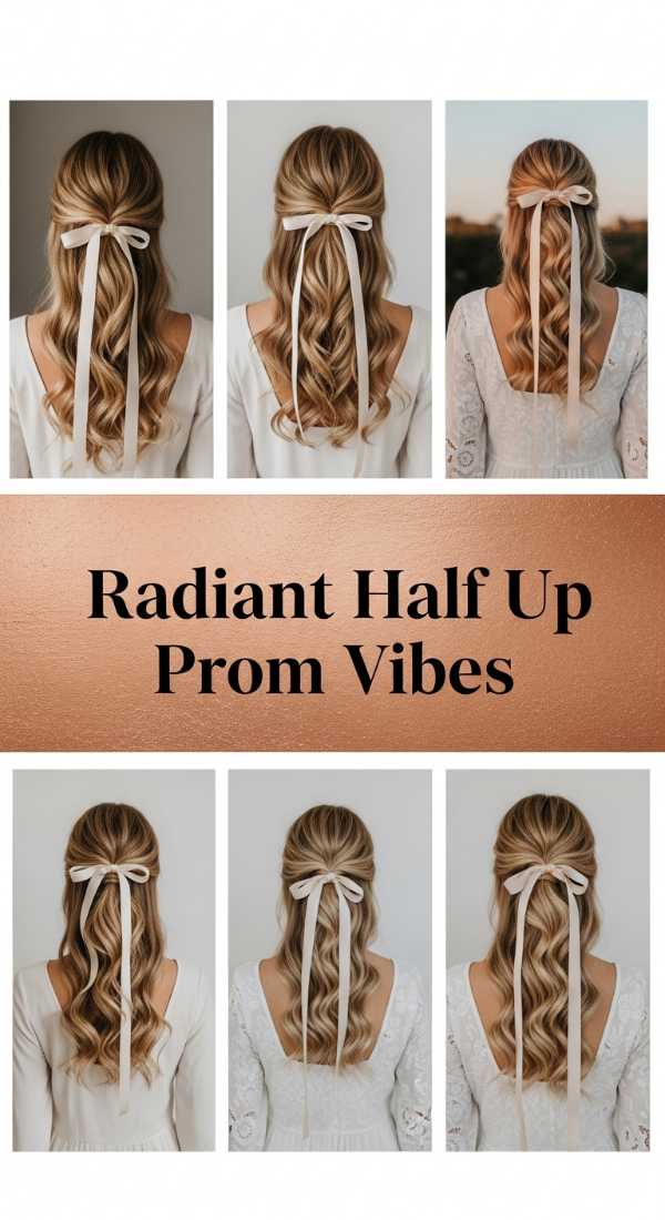 Radiant Half Up Prom Vibes 6a03670d6c279