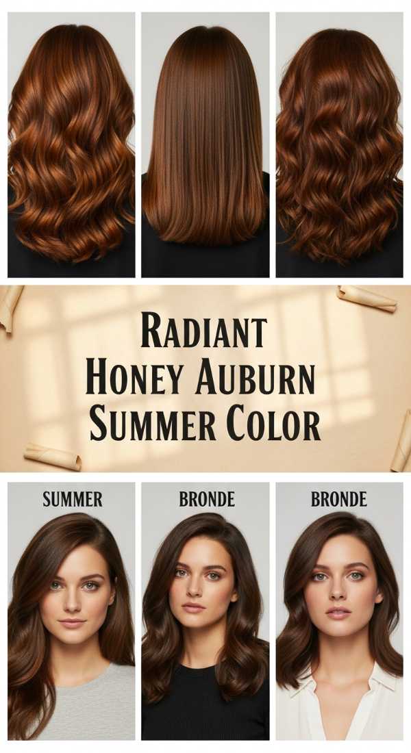 Radiant Honey Auburn Summer Color 6a1423981f09e