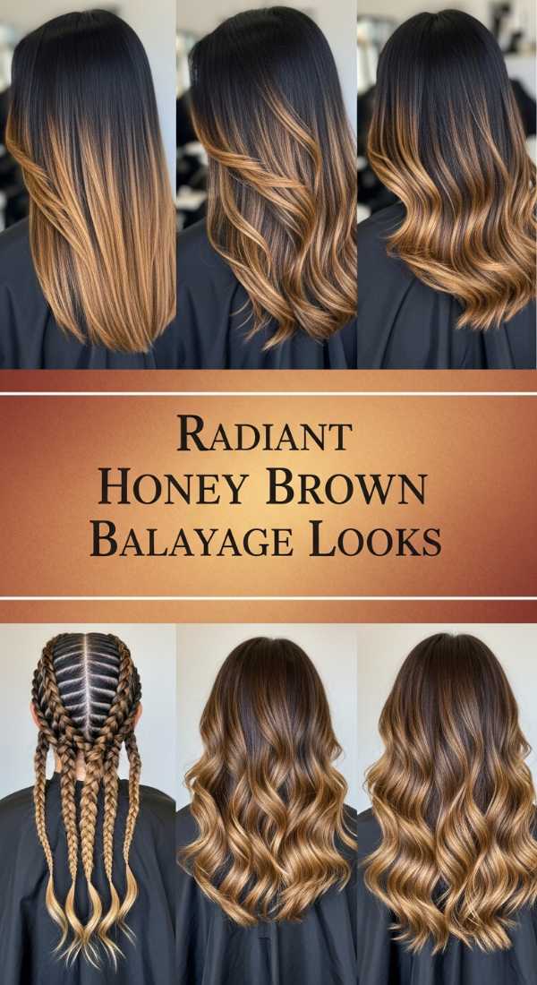 Radiant Honey Brown Balayage Looks 6a08d2b398c2f