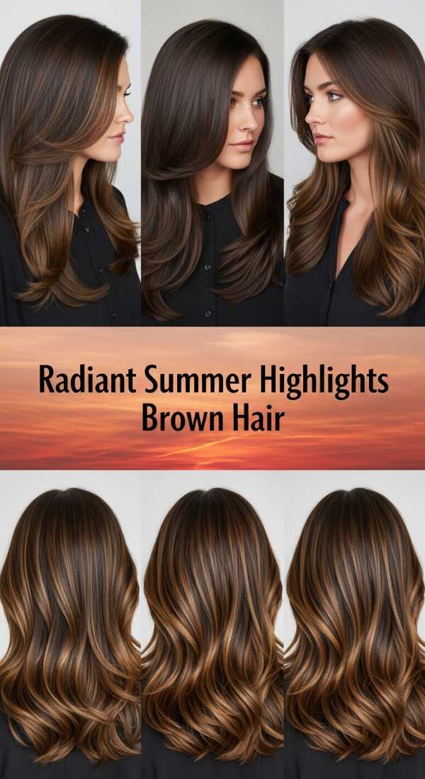 Beach Waves and No Bad Days: Your Complete Summer Hair Routine Radiant Summer Highlights Brown Hair 6a08d2c8e43ab