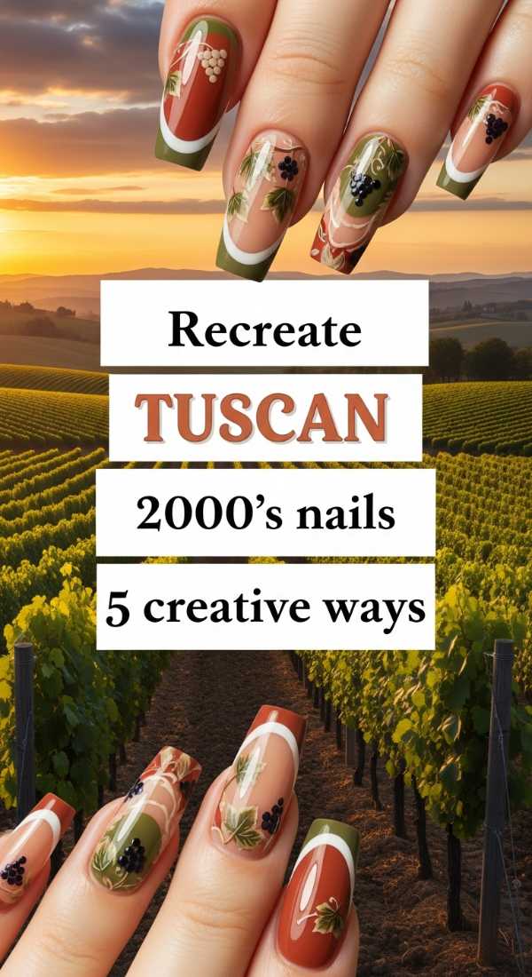 Recreate Tuscan 2000s Nails In 5 Creative Ways 69ff5aa358c1a