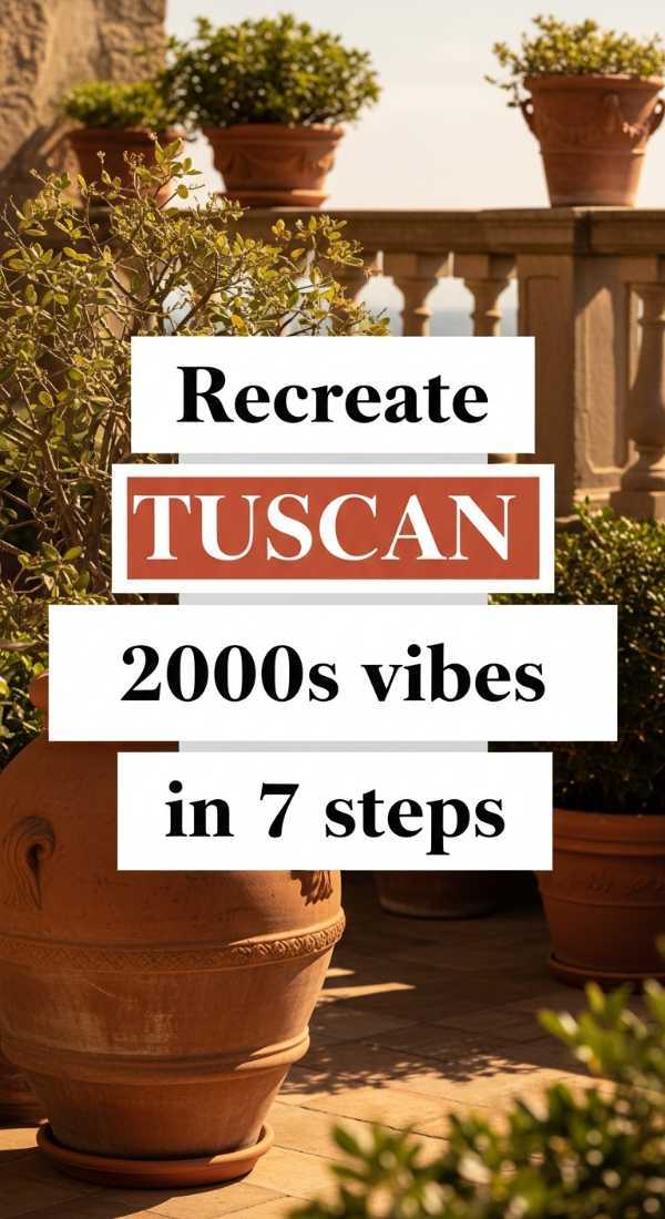 Recreate Tuscan 2000s Vibes In 7 Steps 69fb988167879