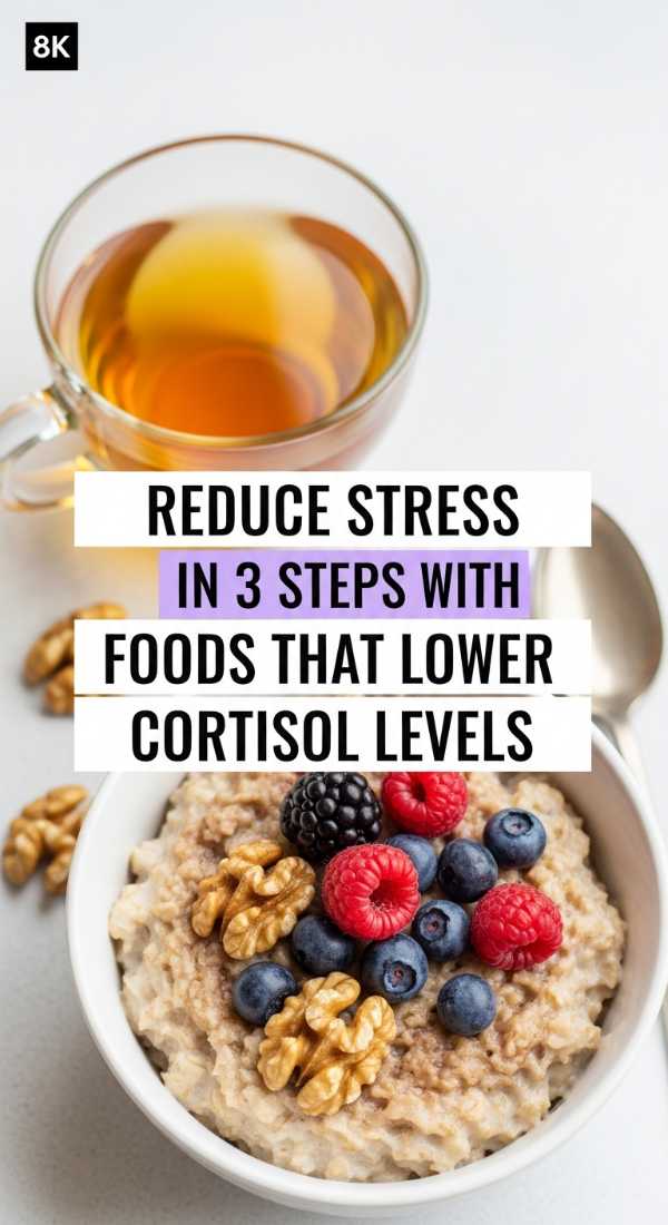 Reduce Stress In 3 Steps With Foods That Lower Cortisol Levels 69f5accabbe9b
