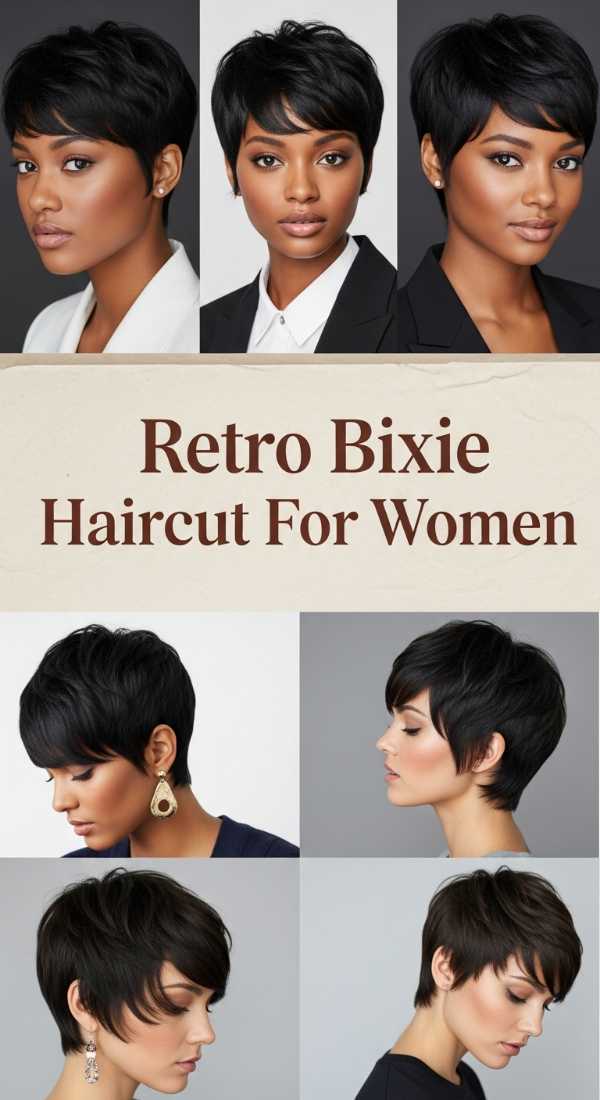 Retro Bixie Haircut For Women 6a14257ee30db