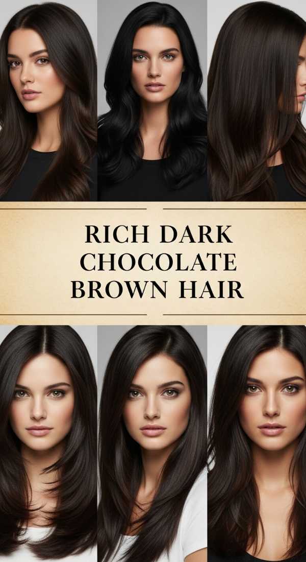Rich Dark Chocolate Brown Hair 69ff80b05409f