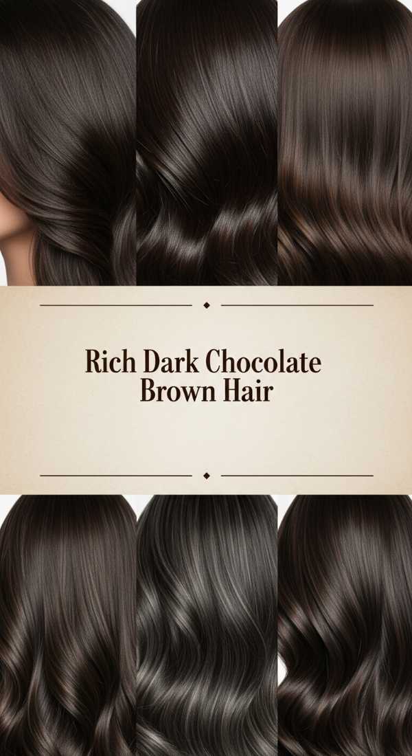2026's High-End Hair Guide: Elevate Your Look with Elite Styling Rich Dark Chocolate Brown Hair 6a08ce533b129