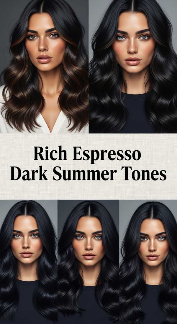 Rich Espresso Dark Summer Tones 6a142b86d2e08