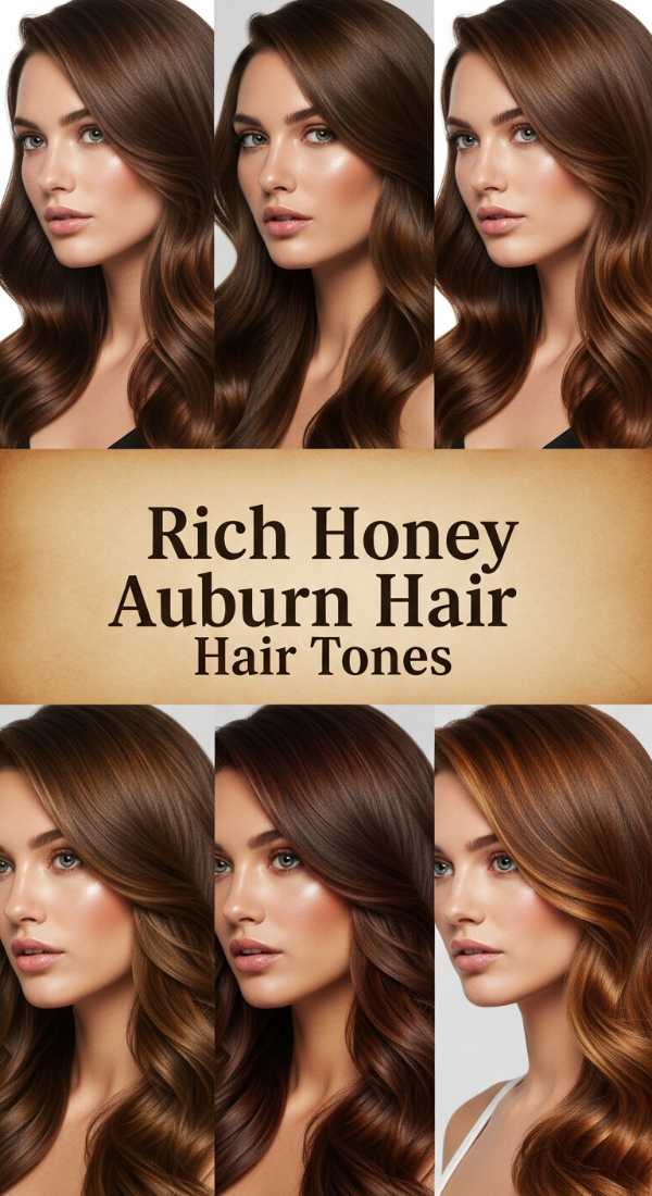 Rich Honey Auburn Hair Tones 6a1425b9220a7