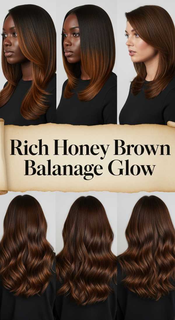 Rich Honey Brown Balayage Glow 6a08d5ec56bec