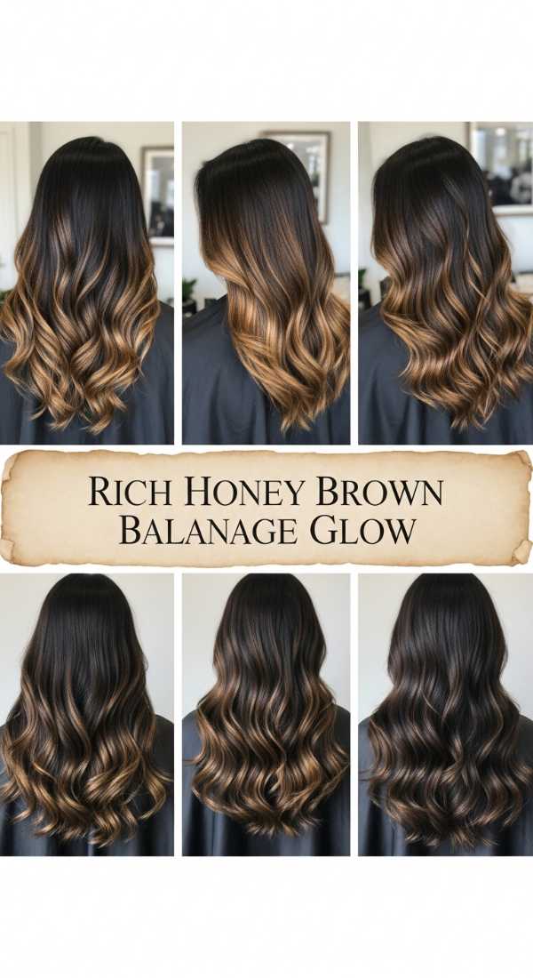 Rich Honey Brown Balayage Glow 6a08d5f57cf46