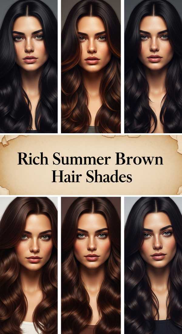 Rich Summer Brown Hair Shades 6a08d2b8ac44b