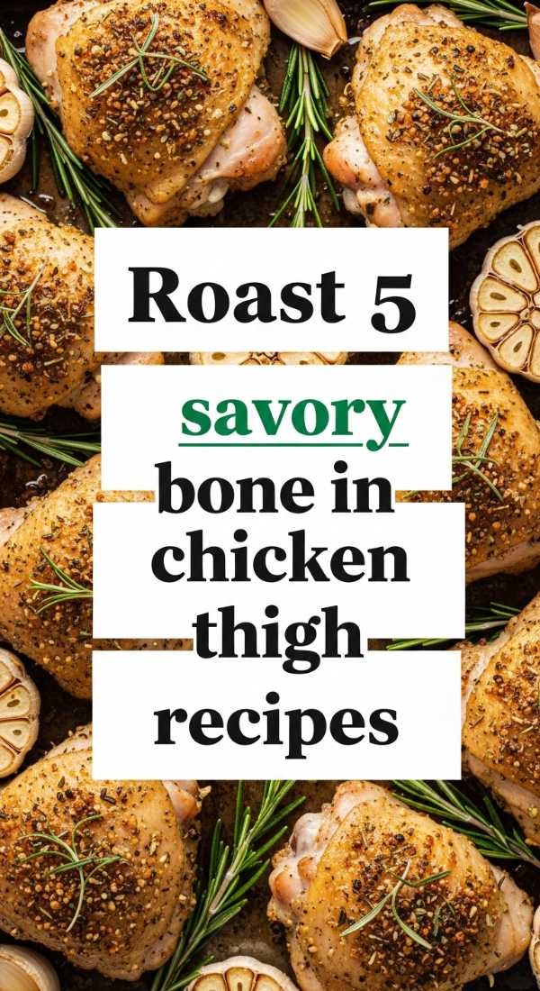 Roast 5 Savory Bone In Chicken Thigh Recipes 6a142ec53f012