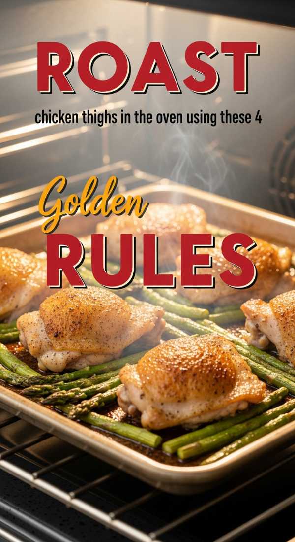 The Juiciest Chicken Ever: Mastering Thighs and Drumsticks Roast Chicken Thighs In Oven Using These 4 Golden Rules 6a149655cfca4