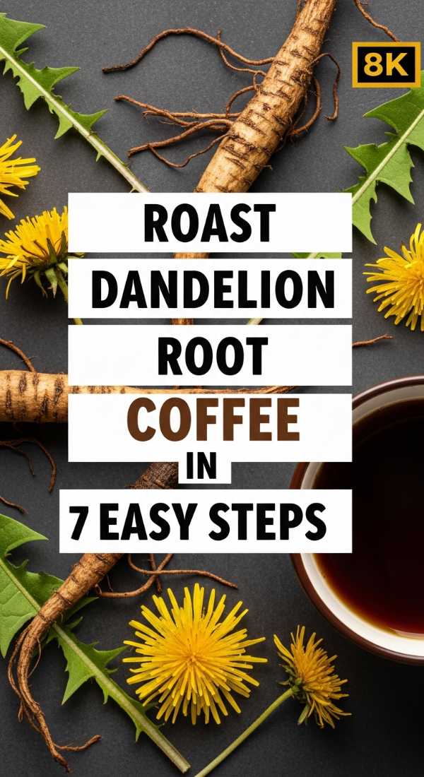 Roast Dandelion Root Coffee In 7 Easy Steps 69f4426782d97