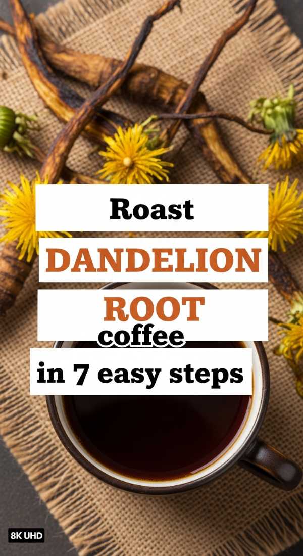 Roast Dandelion Root Coffee In 7 Easy Steps 69f59f7b655ee