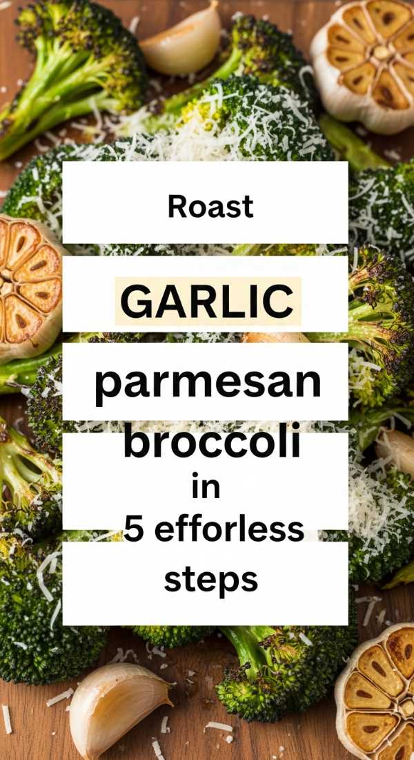 Roast Garlic Parmesan Broccoli In 5 Effortless Steps 6a142b71296f5