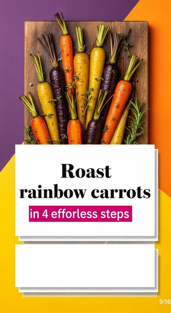 Roast Rainbow Carrots In 4 Effortless Steps 6a109f021101e
