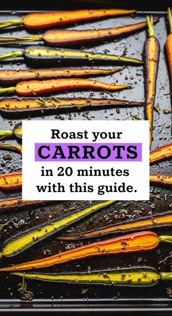 From Basic to Brilliant: The Secret to Perfect Gourmet Roasted Veggies Roast Your Carrots In 20 Minutes With This Guide 6a143272b548e