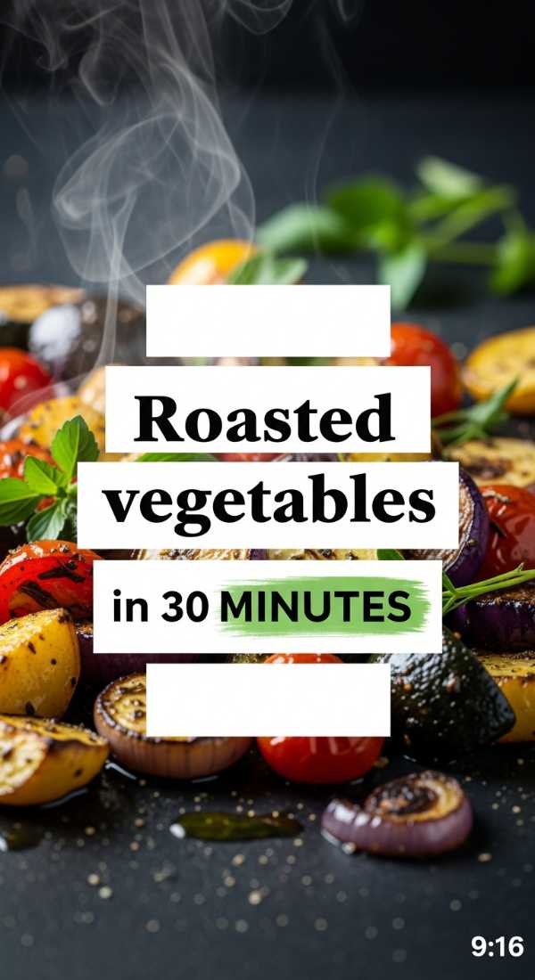 Roasted Vegetables In 30 Minutes 6a14406b1d407