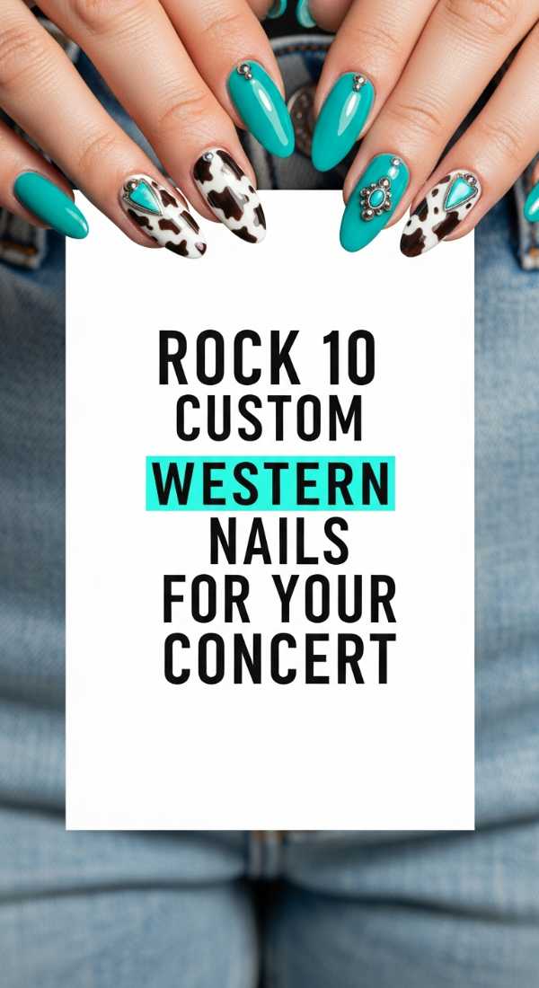 Rock 10 Custom Western Nails For Your Next Concert 6a05a6f8a31b0