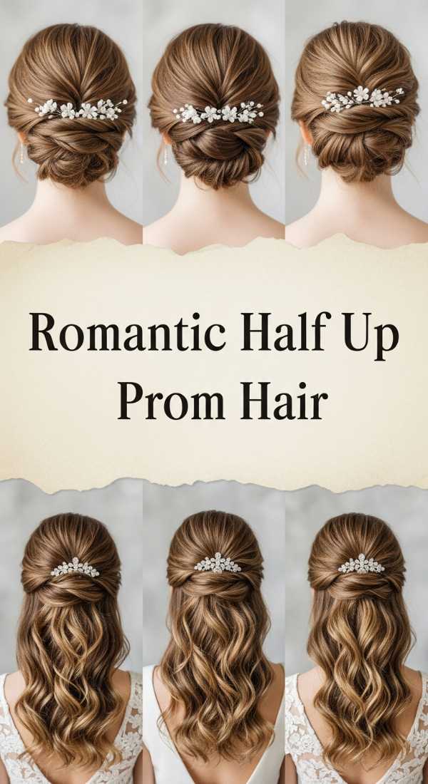 Romantic Half Up Prom Hair 69fde77c075a4